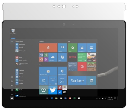 2x Schutzfolie für Microsoft Surface Go 2 matt Displayschutzfolie Folie Display - Bild 2 von 5