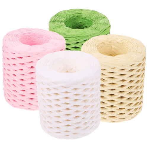 4 Rolls Chiffonband Bänder Bastband Geschenkdekorationsband - Bild 9 von 19