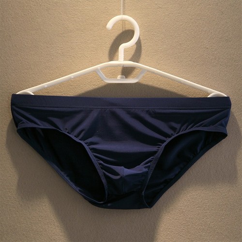 Mens Briefs Home Bikini Brief Shorts U-convex Pouch Breathable Ice Silk - Bild 12 von 17