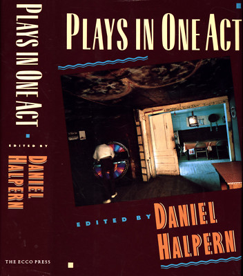 DANIEL HALPERN PLAYS IN ONE ACT JOYCE CAROL OATES DAVID MAMET EDWARD ALBEE