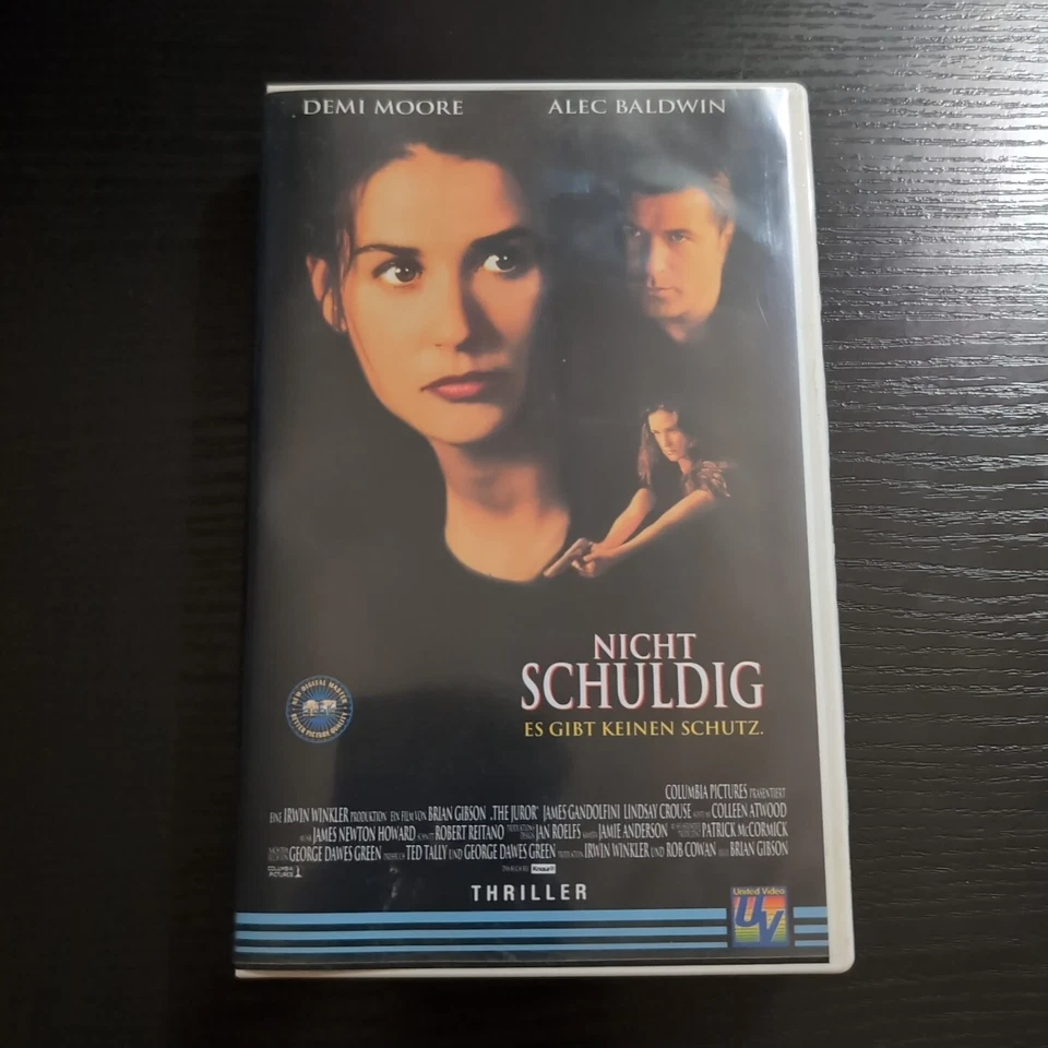 VHS - Nicht schuldig - Demi Moore/Alec Baldwin - Thriller - Bild 2 von 4