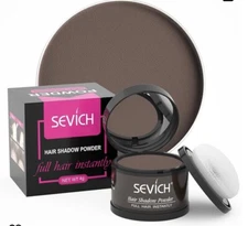 Sevich Waterproof Hair Line Powder Hairline Cover Powder Hair Shadow Dark Brown