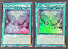 Yugioh TCG - 2x Metamorformation - TDIL-EN060 - LP/NM - 1st Ed - Super Rare 2016