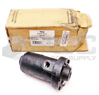 HEW HOFFMAN 793 DRAIN VALVE 150 PSI 401500