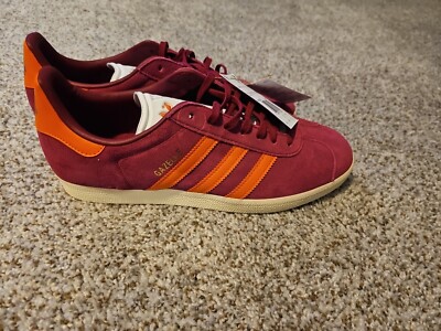 adidas Gazelle A-Club AS Roma Legacy Burgundy (IH2634) Men's Size 10.5 Authentic | eBay adidas Gazelle A-Club AS Roma Legacy Burgundy (IH2634) Men's Size 10.5 Authentic | eBay