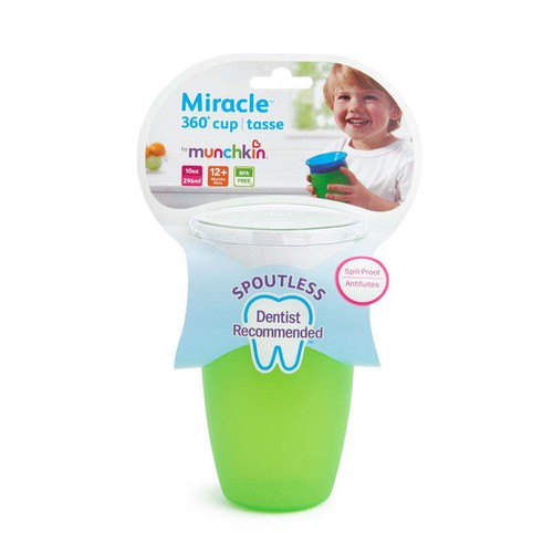 Munchkin Miracle Sippy Cup 10Oz - Green - Picture 7 of 7