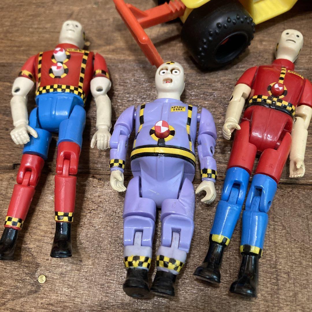 USビンテージトイ　クラッシュダミーズ　タイコーTYCO アメリカ版　アメトイ Us Vintage Toy Crash Dummies Taiko Tyco American Version Ame