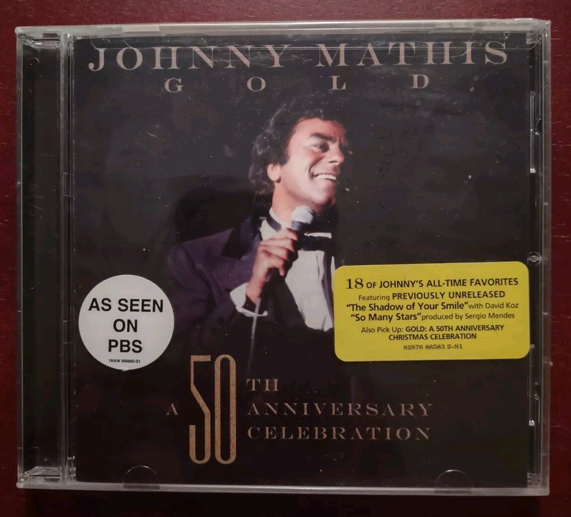 ジョニーマティス　Gold JOHNNY MATHIS GOLD: 50th Anniversary Celebration - Sony 2006 - CD