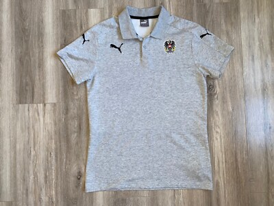 Austria Football Shirt 2016/2017 Jersey Polo Soccer Puma Soccer Size L