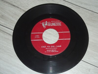 Gilles Brown C'est Toi que J'aime / C'est la Bamba Vinyl 7'' 45 RPM