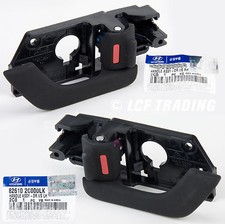New Hyundai Door Handle Set Lr For 2003-08 Tiburon 2620-2c000lk