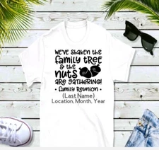 We've Shaken The Family Tree Reunion Unisex T-shirt-Please Read Description