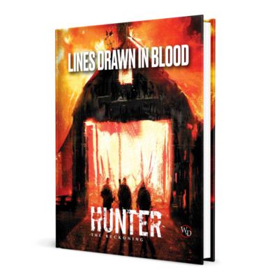 Hunter The Reckoning RPG Lines drawn in Blood  (english)