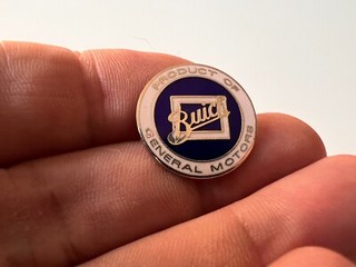 Buick Vintage Lapel Hat Pin Product of General Motors GM