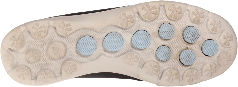 Skechers Go Step Distinguished Womens Slip on Flats Blue Faux Leather US Size 10 - Image 3 of 3