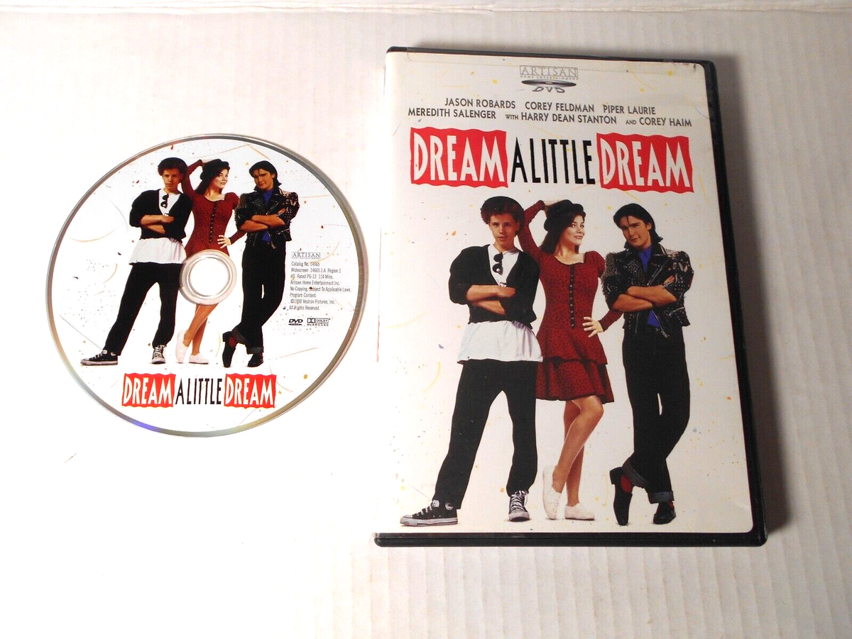 Dream a Little Dream DVD WS 1989 Corey Haim Corey Feldman Comedy