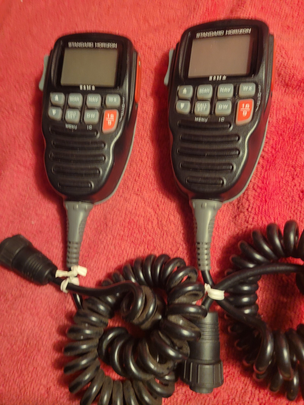 Standard Horizon Quantum GX2360S Boat Marine VHF Radio + 2 cmp25b