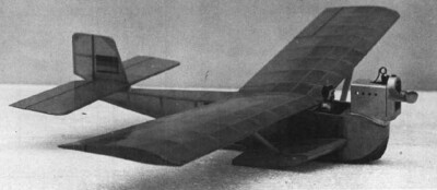 Dornier Cs 2 F/F CO2 24'' Wingspan RC Model Airplane Printed Plans & Templates
