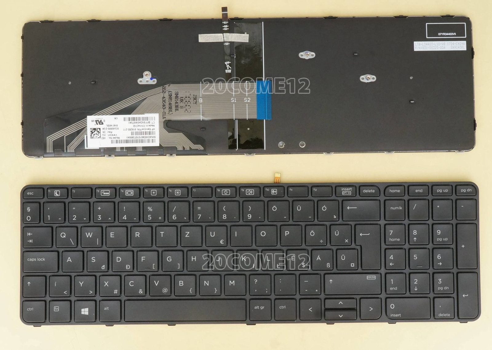 CPU Lüfter Für HP ProBook 450 455 470 G4 - Ersatzlüfter 905774-001