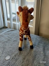 FAO Schwarz Toys R Us GIRAFFE 10"inc Plush Stuffed Animal Toy