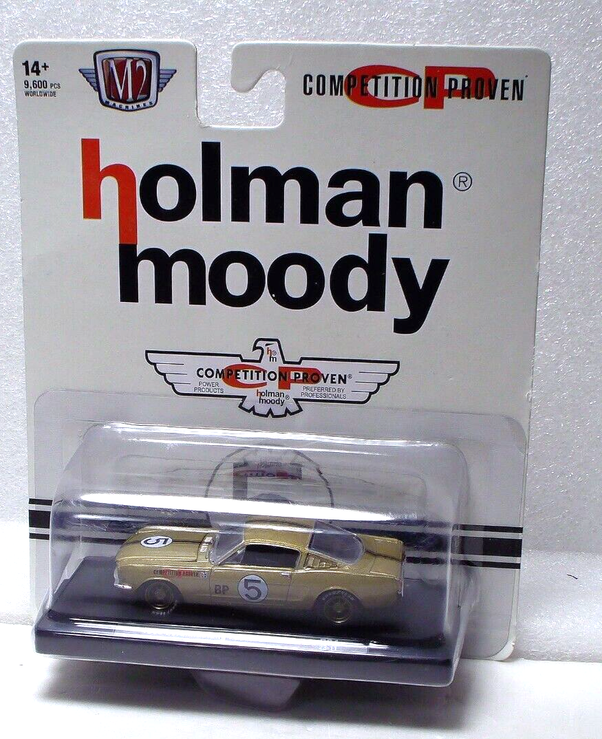 M2 Machines Holman Moody 1965 Ford Mustang Fastback 2+2 1:64 Diecast