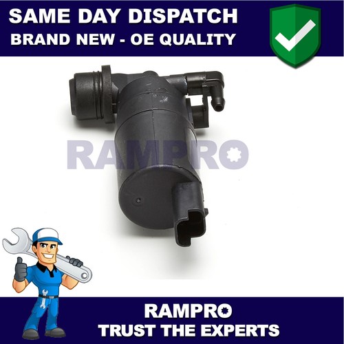 Rampro Windscreen Washer Pump Front Fits Vauxhall Vivaro Mk1 1.9 DTI