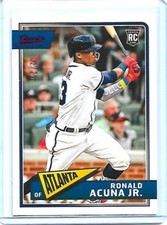 2018 Panini Chronicles Classics Timeless Tributes #23 RONALD ACUNA RED 2/25 mint