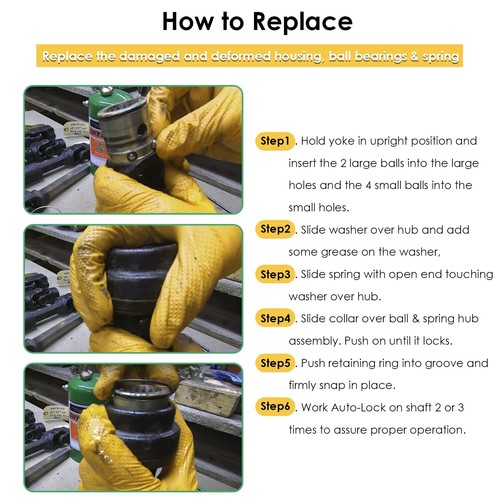 AM133973 Drive Shaft Lock Rebuild Kit for John Deere 2210 4010 4110