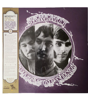 Serenity Piece of Mind Psych Rock Acid Folk 70's Vinyl LP Reissue LITA Sealed