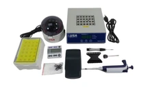 USA Scientific Digital Dry Bath BSH1001 W/ Micro Centrifuge IR - Free Shipping