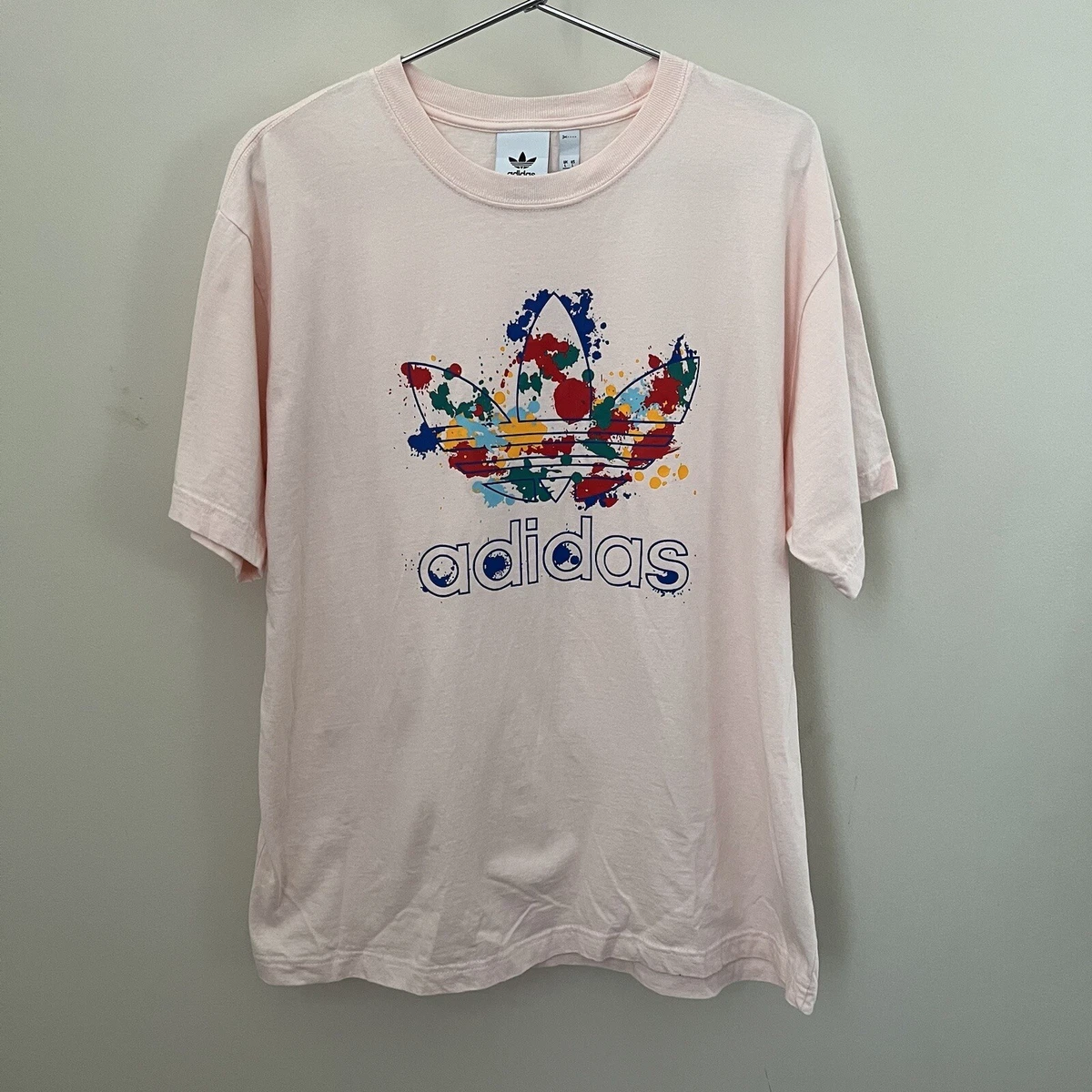 Adidas splatter t best sale shirt