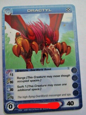 Chaotic Dractyl LP Common Creature Used Code!