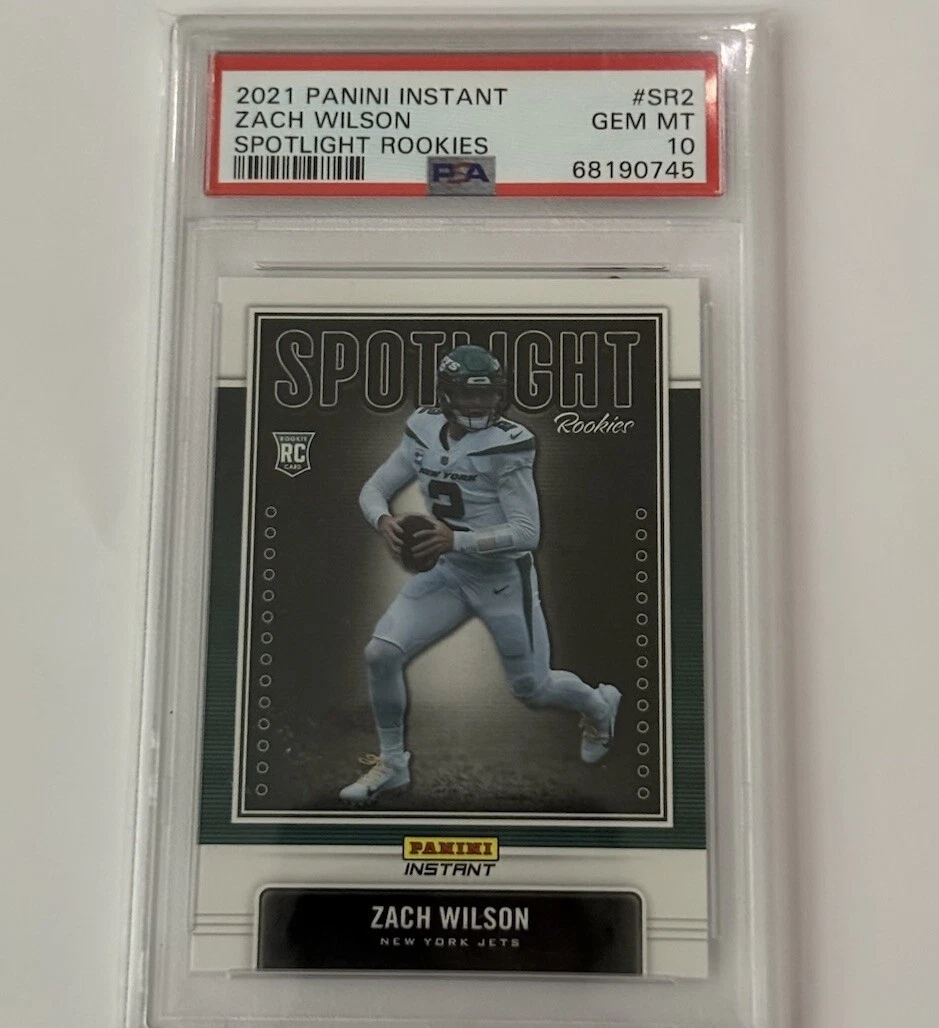 Zach Wilson Panini Instant Spotlight Rookies #SR2 Base