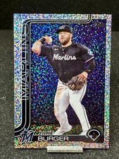 2025 Topps Series 1 Celebration  JAKE BURGER  #330  Confetti Foil Parallel