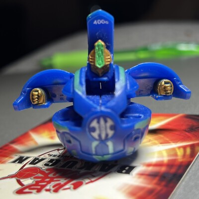 Bakugan Aquos Blue Siege B1 classic spin master OG VHTF