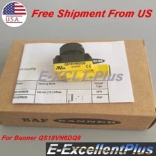 For Banner Engineering QS18VN6DQ8 Diffuse Reflection Photoelectric Sensor Switch