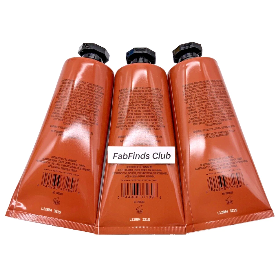 Crabtree & Evelyn Gardeners Hand Therapy Cream 3pc Set 10.5oz total (3x3.5oz) - Image 2 of 4