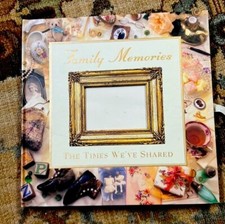 VINTAGE STYLE SCRAPBOOK PHOTO ALBUM FAMILY MEMORIES