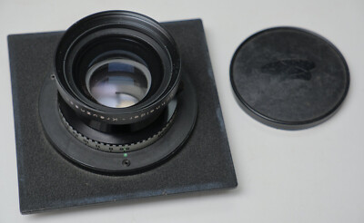 Objektiv Schneider-Kreuznach Symmar-S 5,6/210 auf Sinar Platte, Grossformat