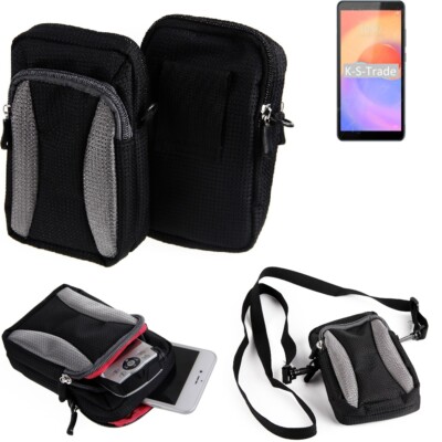 Für ZTE Blade A31 Plus Holster / Umhängetasche Extratasche Outdoor Schutz Hül