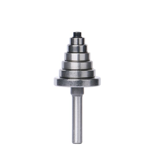 new 8mm Shank Rabbeting Router Bit Woodwork Trimmer Cutter with 6 Bearings Set - Picture 6 of 11