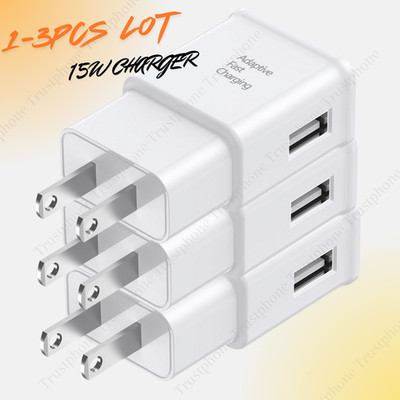  For Samsung Android USB Wall Charger Fast Adapter Block Charging Cube Brick Box