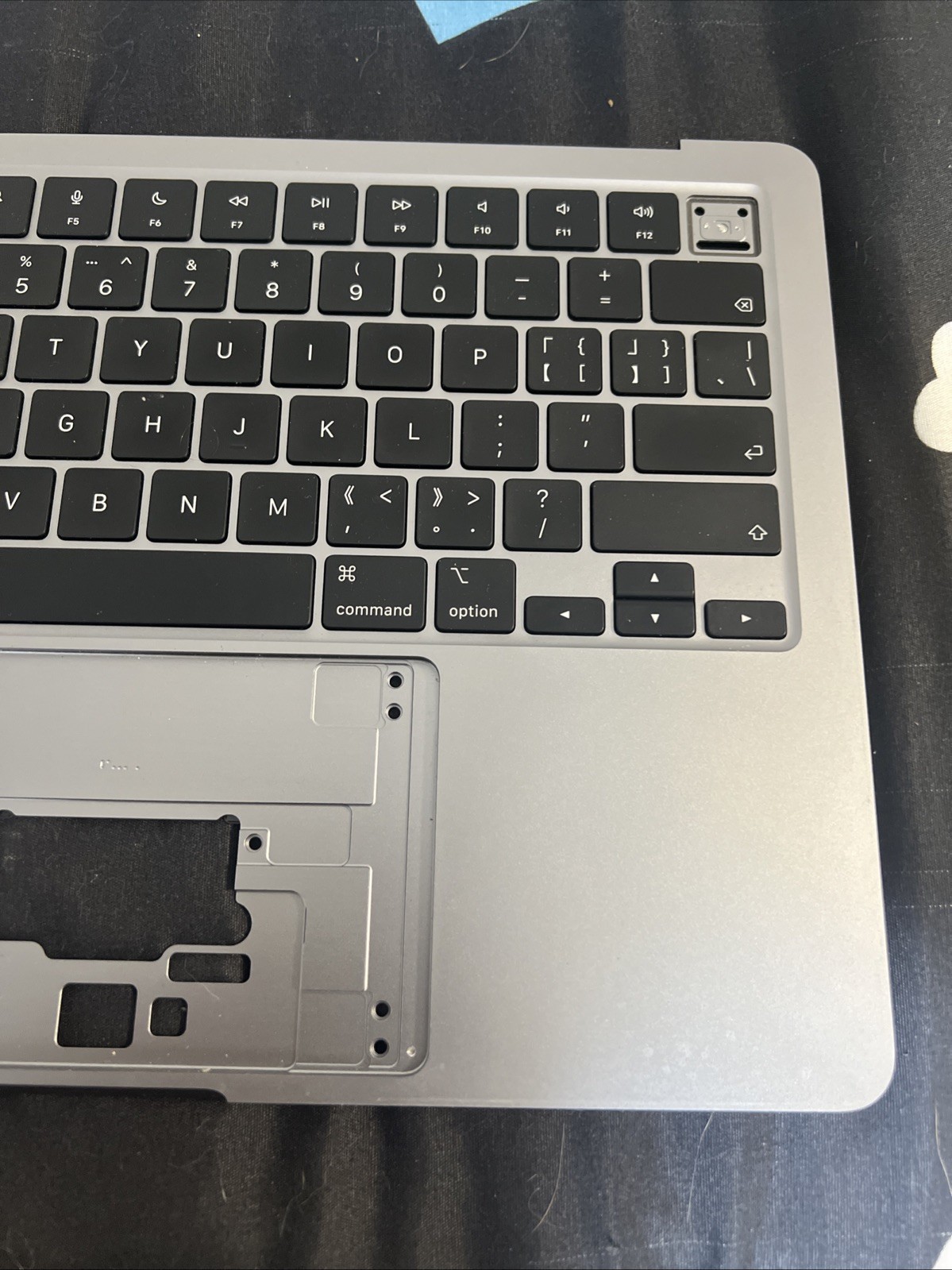 Apple Macbook Air 13” A2681 4074 Chassis Tastiera Scocca Midnight Us Chinese A foto 3