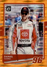 2021 Panini Donruss Racing Optic - Daniel Suarez Orange Pulsar Prizm #37