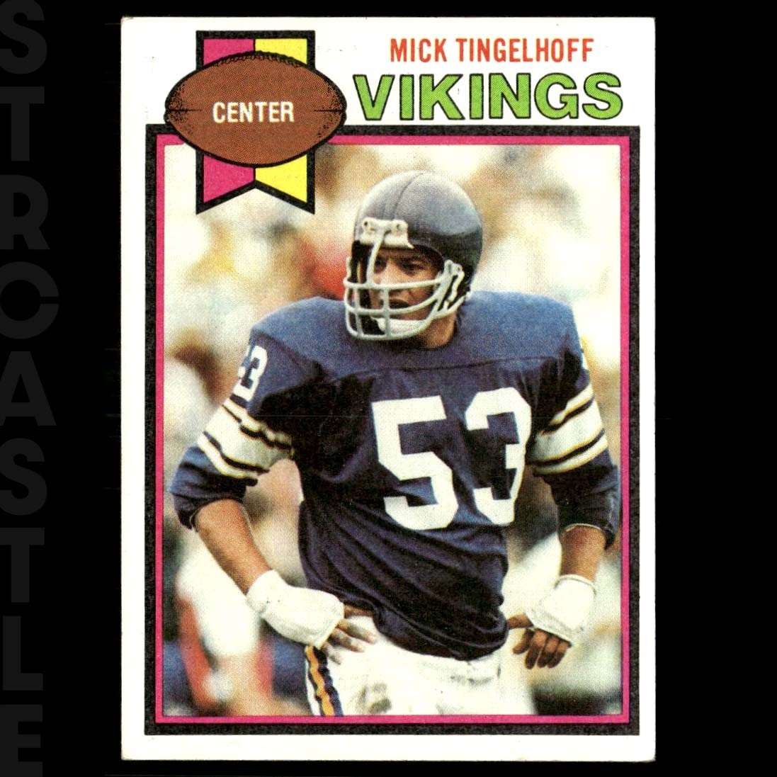 1979 Topps - Mick Tingelhoff #163 Minnesota Vikings 🏈 Football Card