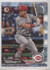 2019 Bowman Sky Blue 360/499 Scooter Gennett #8 fm0
