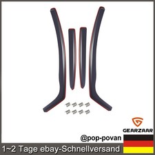 Windabweiser Regenabweiser Satz Passt für Ford Focus Ill Mk3 Bj 2011-18 Geraucht