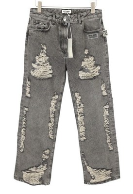 THE GIVE MOVEMENT Fifty Made Damen Jeans W30 Grau Limited Edition *