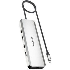 WAVLINK Laptop Docking Station Multiple Displays USB-C Hub Max 95W Charging