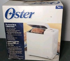 Vtg 1997 Oster 2lb Deluxe Bread & Dough Maker...